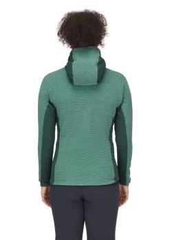 Rab Womens Capacitor Hoody - Eucalyptus Best