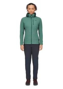 Rab Womens Capacitor Hoody - Eucalyptus Best
