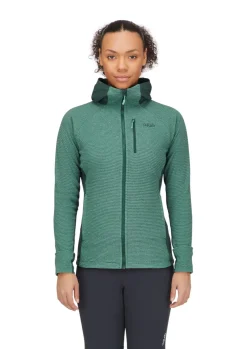 Rab Womens Capacitor Hoody - Eucalyptus Best