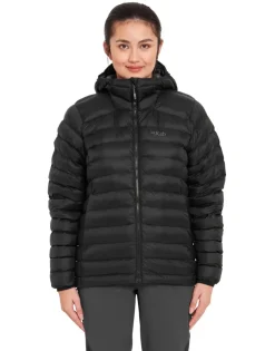 Rab Womens Cirrus Alpine Jacket - Black Hot