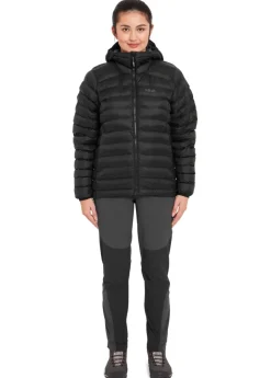 Rab Womens Cirrus Alpine Jacket - Black Hot