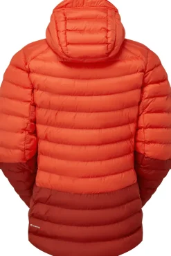 Rab Womens Cirrus Alpine Jacket - Red Grapefruit-Tuscan Red Hot