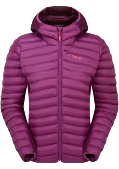Rab Womens Cirrus Flex Hoody - Plum-Mulberry Outlet