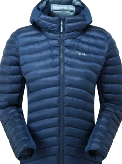 Rab Womens Cirrus Flex Hoody - Tempest Blue Clearance