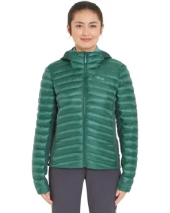 Rab Womens Cirrus Flex Hoody - Eucalyptus-Green Slate Best