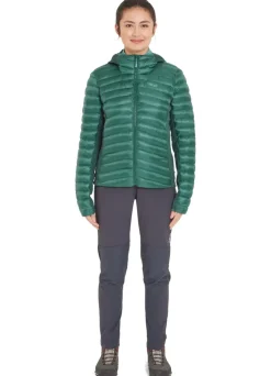 Rab Womens Cirrus Flex Hoody - Eucalyptus-Green Slate Best