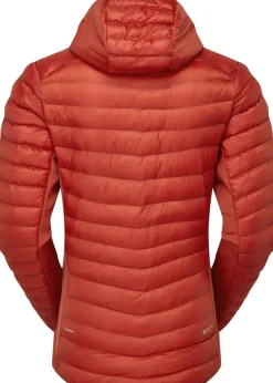 Rab Womens Cirrus Flex Hoody - Tuscan Red Clearance