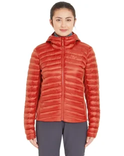 Rab Womens Cirrus Flex Hoody - Tuscan Red Clearance