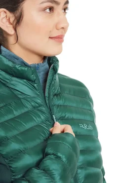 Rab Womens Cirrus Flex Jacket - Eucalyptus-Green Slate Best
