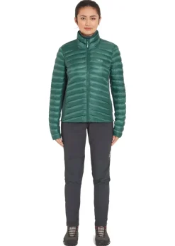 Rab Womens Cirrus Flex Jacket - Eucalyptus-Green Slate Best