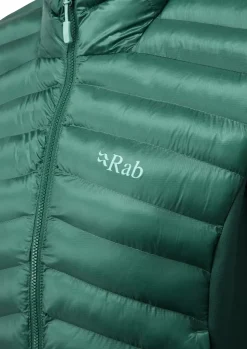 Rab Womens Cirrus Flex Jacket - Eucalyptus-Green Slate Best