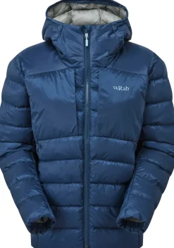 Rab Womens Cirrus Ultra Hoody - Tempest Blue New