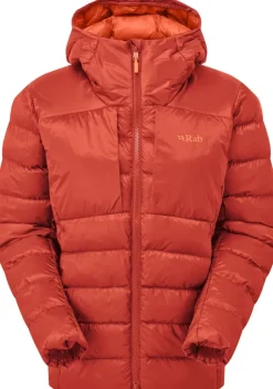 Rab Womens Cirrus Ultra Hoody - Tuscan Red Outlet