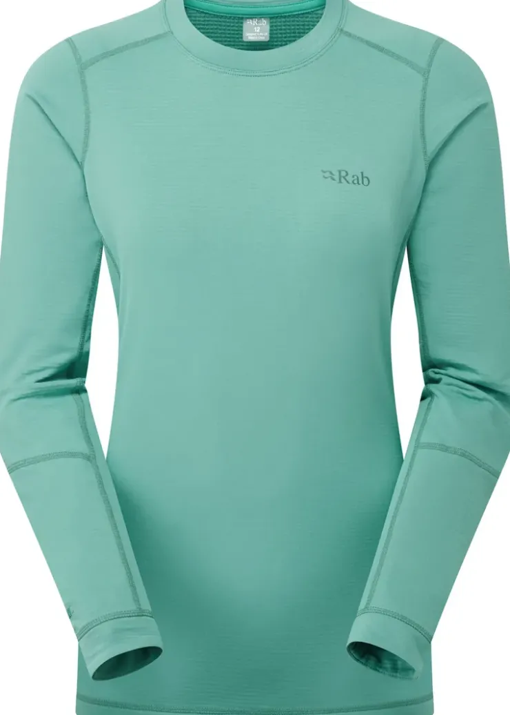 Rab Womens Conduit Crew - Glacier Blue Discount