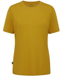 Rab Womens Crimp Logo Tee - Sahara New