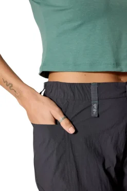 Rab Womens Dovestone Shorts - Anthracite Hot