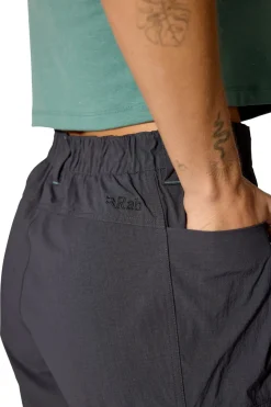 Rab Womens Dovestone Shorts - Anthracite Hot