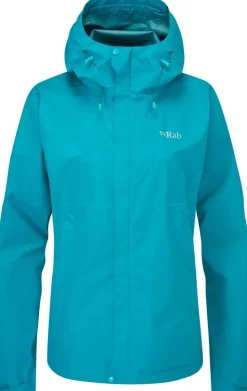 Rab Womens Downpour Eco Jacket - Ultramarine Fashion