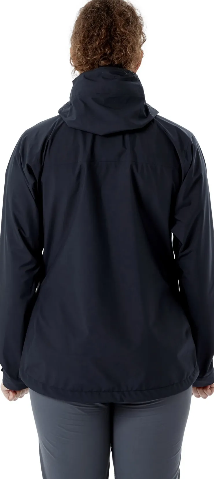 Rab Womens Downpour Eco Jacket - Black Clearance