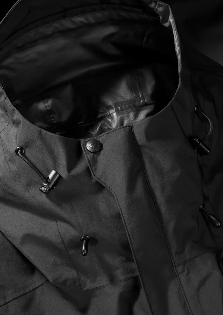 Rab Womens Downpour Eco Jacket - Black Clearance