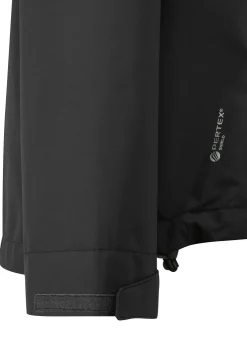 Rab Womens Downpour Eco Jacket - Black Clearance