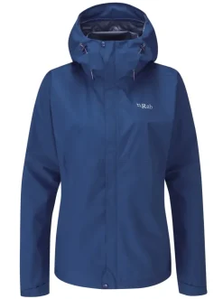 Rab Womens Downpour Eco Jacket - Patriot Blue Discount