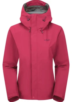 Rab Womens Downpour Jacket - Watermelon Sale