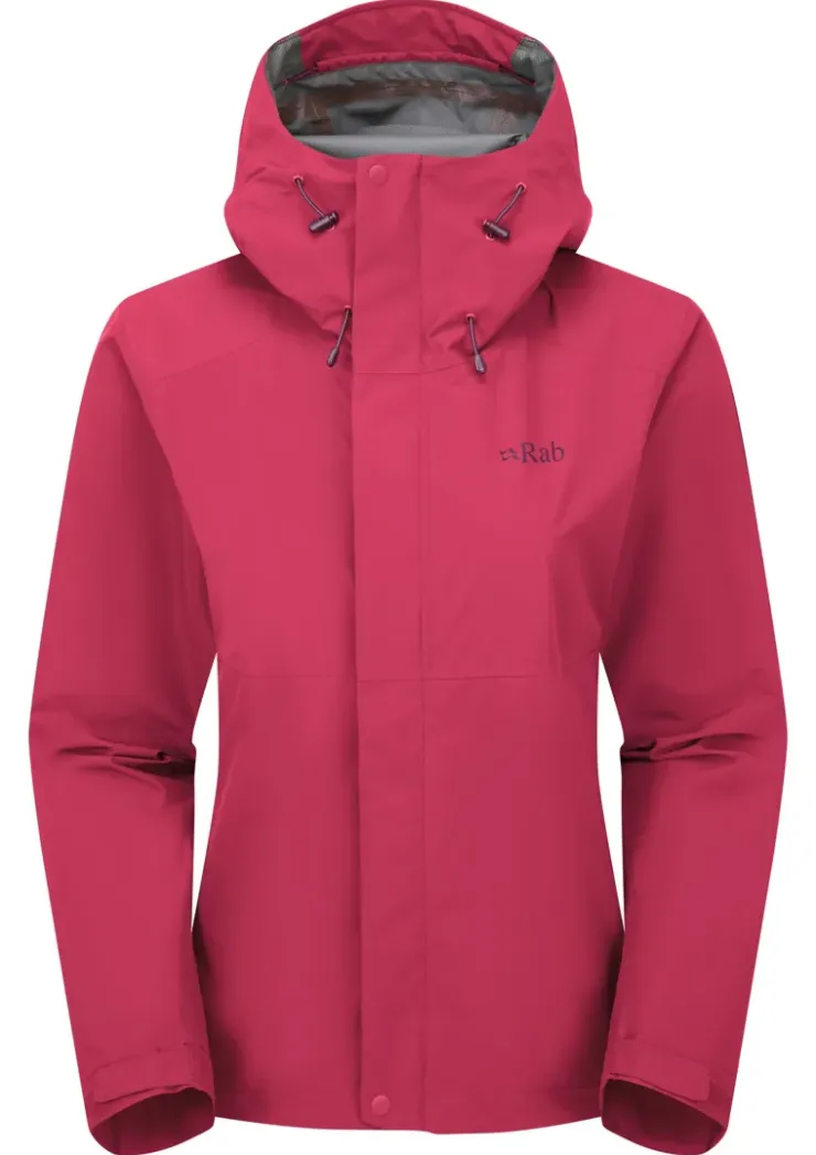 Rab Womens Downpour Jacket - Watermelon Sale