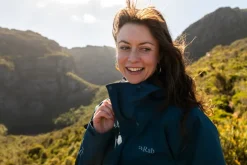 Rab Womens Downpour Jacket - Tempest Blue Online