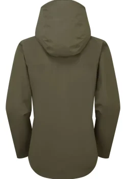 Rab Womens Downpour Jacket - Army Hot