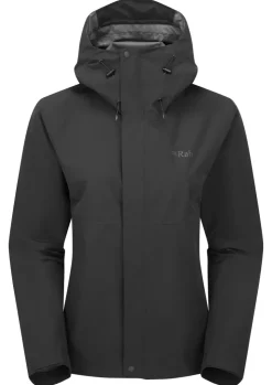 Rab Womens Downpour Jacket - Black Best