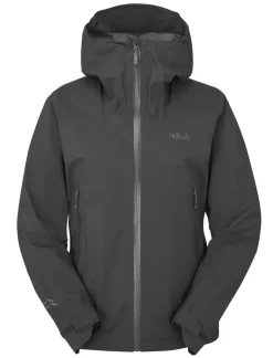 Rab Womens Downpour Light Jacket - Anthracite Discount