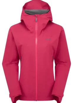 Rab Womens Downpour Light Jacket - Watermelon New