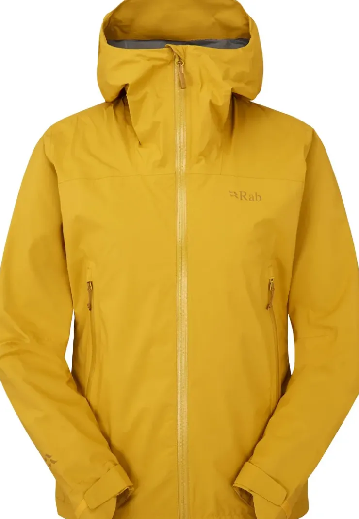 Rab Womens Downpour Light Jacket - Sahara Best