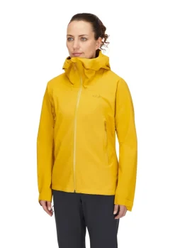 Rab Womens Downpour Light Jacket - Sahara Best