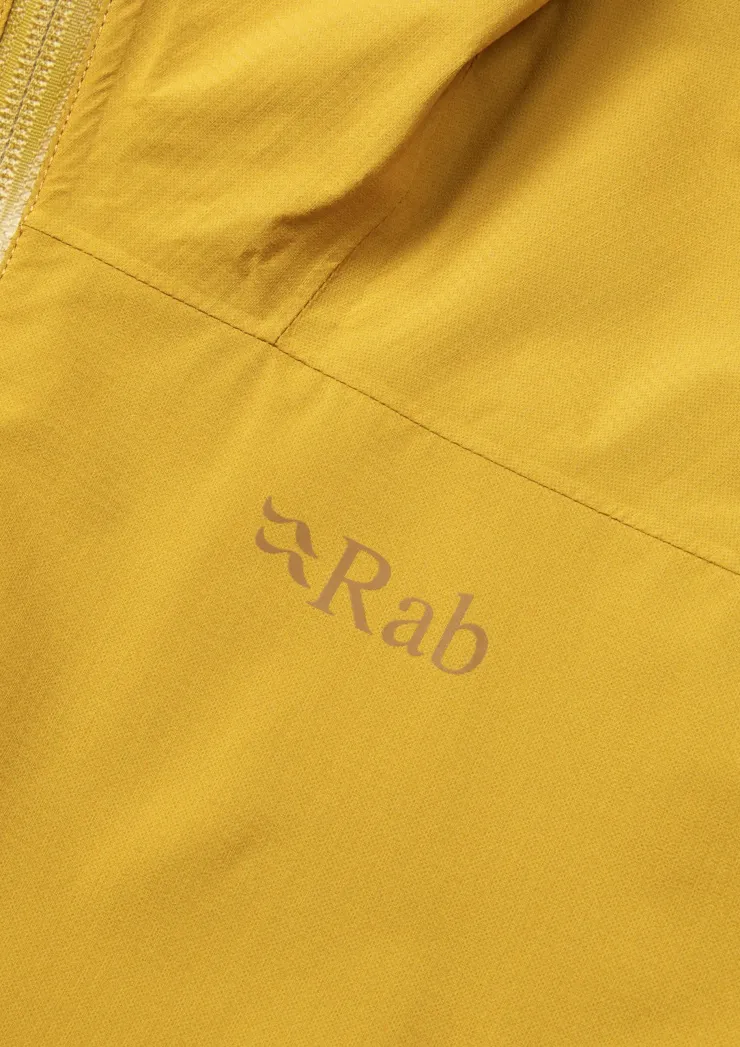 Rab Womens Downpour Light Jacket - Sahara Best