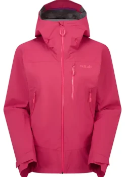 Rab Womens Downpour Mountain Jacket - Watermelon Outlet