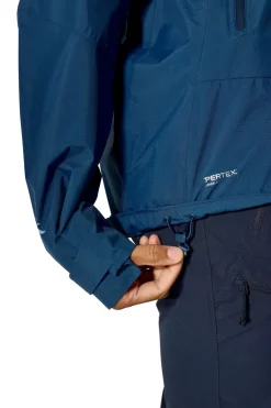 Rab Womens Downpour Mountain Jacket - Tempest Blue Outlet