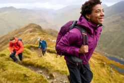 Rab Womens Downpour Mountain Jacket - Mulberry Outlet