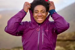 Rab Womens Downpour Mountain Jacket - Mulberry Outlet