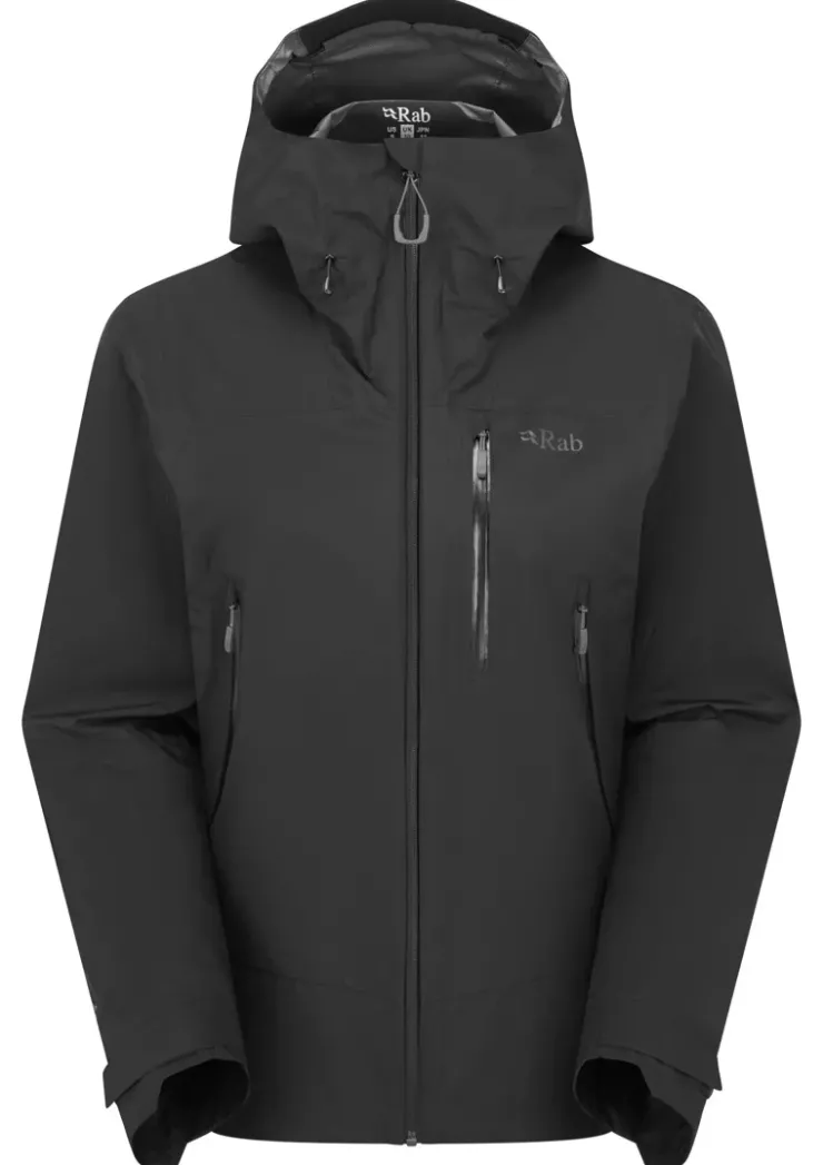Rab Womens Downpour Mountain Jacket - Black Online
