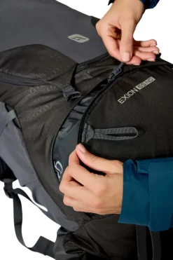 Rab Womens Exion 65 ND Rucksack - Anthracite-Graphene Hot