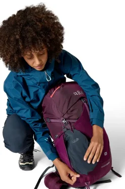 Rab Womens Exion 35 ND Rucksack - Mulberry Fashion