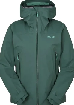 Rab Womens Firewall Light Jacket - Green Slate Sale