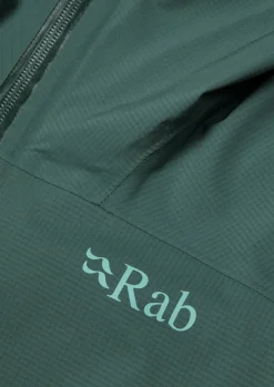 Rab Womens Firewall Light Jacket - Green Slate Sale