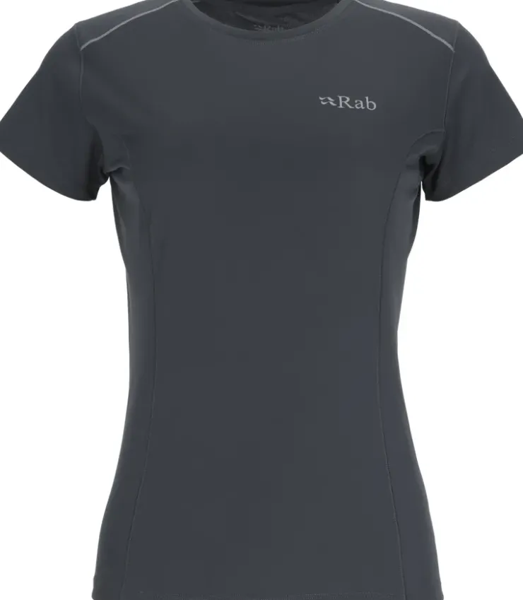 Rab Womens Force Short Sleeved Tee - Beluga New
