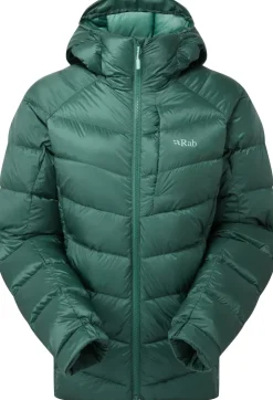 Rab Womens Glaceon Pro Jacket - Green Slate Fashion