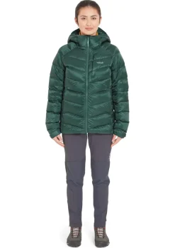 Rab Womens Glaceon Pro Jacket - Green Slate Fashion
