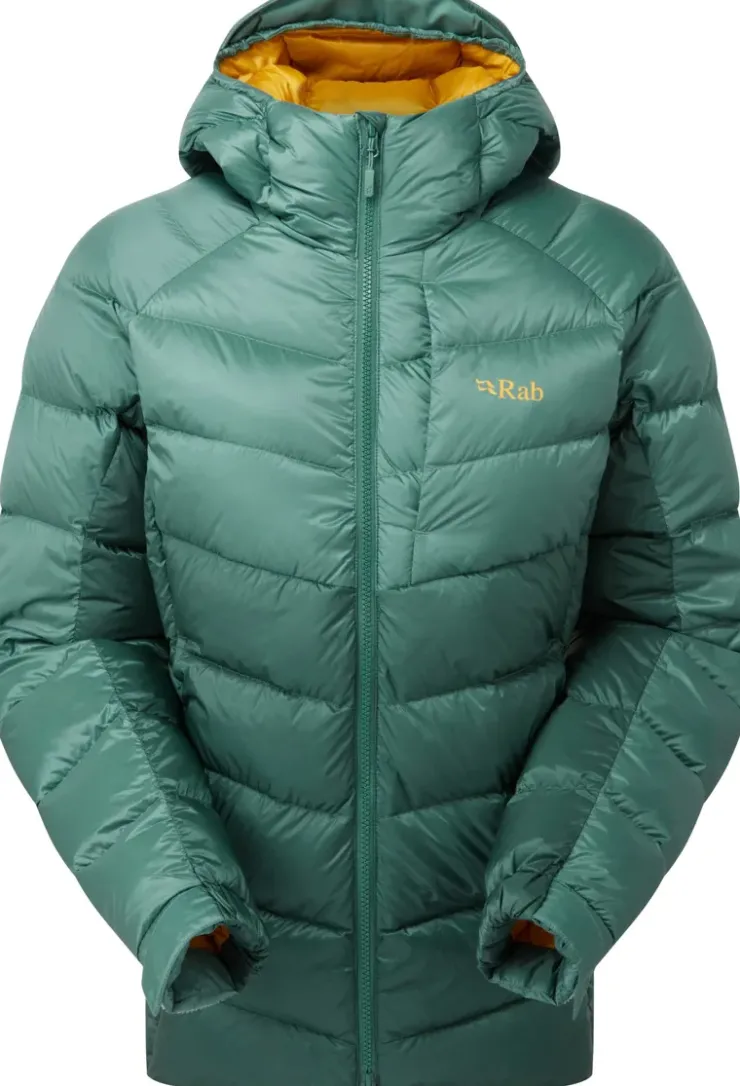 Rab Womens Glaceon Pro Jacket - Eucalyptus-Green Slate Outlet