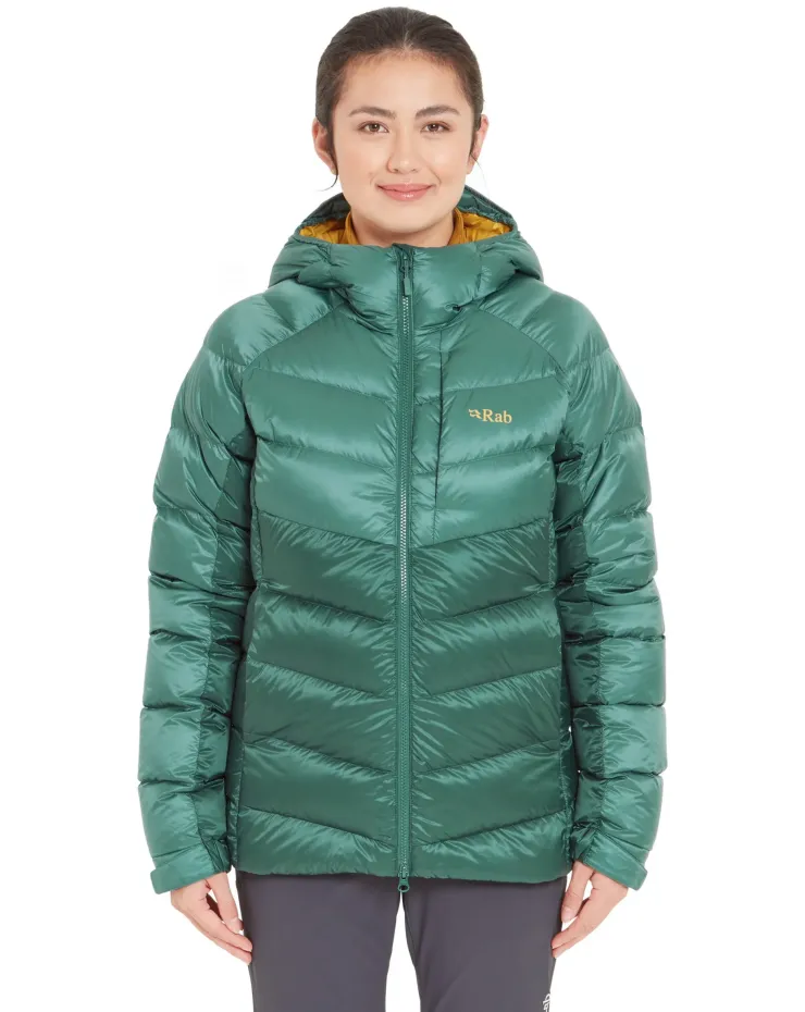 Rab Womens Glaceon Pro Jacket - Eucalyptus-Green Slate Outlet